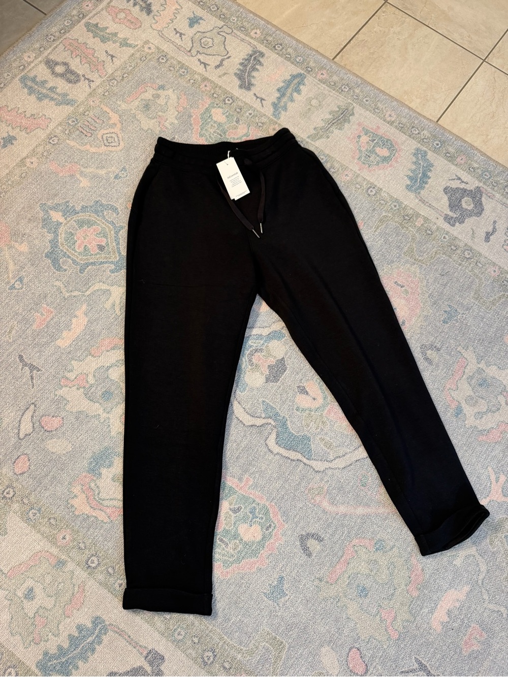 Spanx Black Jogger Pants